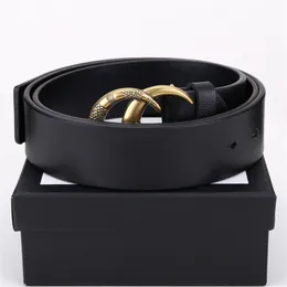 Cinturón de diseñador Hebilla de moda Cinturón de cuero genuino Ancho 38 mm 19 estilos Alta calidad con caja Diseñador Hombres Mujeres Cinturones para hombre