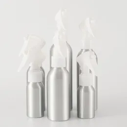 40ml 50ml Aluminium Spray Verstuiver Fles Hervulbare Lege Flessen Witte Pomp Verstuiver Voor Cosmetische Parfum Fles F2121 Eqmlu