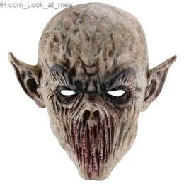 Maschere per feste Maschera da vampiro Spaventoso Zombie Mostro Costume di Halloween Cosplay Party Horror Demone Decorazioni Puntelli Q231007