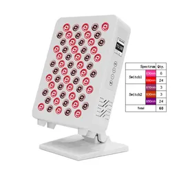 Dispositivos de cuidados faciais Desktop pequeno RL60pro est lâmpada de terapia de luz 660nm 850nm pulso nir vermelho 231007