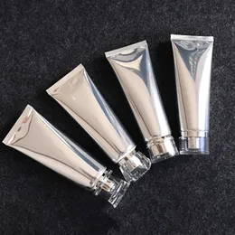 Tubi morbidi per cosmetici in alluminio da 80 ml, flacone professionale per detergente viso, contenitori cosmetici Fase Spedizione F1923 Pvqdo
