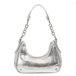 Abendtaschen Mode Damen Handtasche Silber Tasche S-Klasse 2023 Für Frauen Trend Unterarm Schulter Elegante Dame