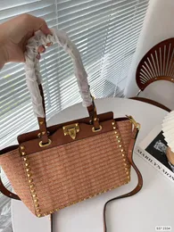 Designer Envelope Bag Women's Shoulder Bag Grab Bag Vintage Bag Skew straddle bag Large capacity wool shopping tote bag