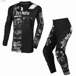 Другие одежда MX Racing Suit Element Shred Одежда для мотокросса и брюки ATV MTB DH Offroad Dirt Bike Gear Combo Biker SetL231008