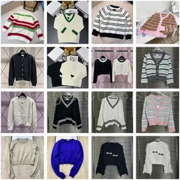 Top Quality New Fashion Clothing Knitwear Jumper Color Matching Designer Pullovers for Women