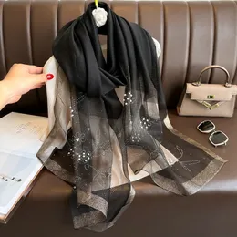 Women Cashmere Scarves Ladies Summer Shawl Wrap Autumn Winter Pashmina Unisex Female Hijab Headband