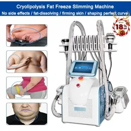 Slantmaskin Cryolipolysis Fat Freeze Machine Slim Cryoterapy Bastu Cavitation For Loss Weight 6 In 1 Beauty Spa Device530