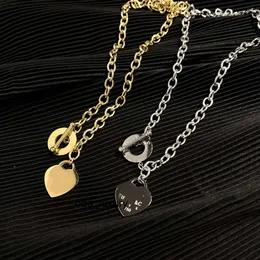 mode Luxus Designer Mode Halskette Luxus Halsband Kette 925 Silber vergoldet 18K vergoldet Edelstahl Brief Anhänger Halsketten für Frauen Schmuck X436