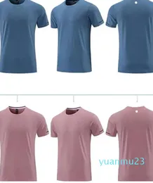 Men Yoga Outfit Gym T shirt Exercise & Fitness Wear Sportwear Trainning Basketball Running Ice Silk Shirts Outdoor Tops