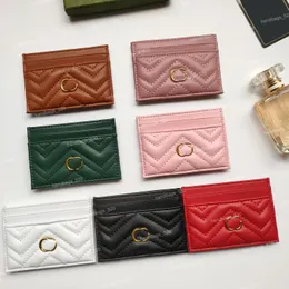 Dames klassieke luxe vintage kaarthouders koeienhuid voor heren zwarte portemonnees hoogwaardige lederen creditcard unisex portemonnees met doos