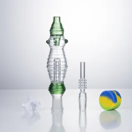 NC036 HOAKAH RURE PIĘCIE KOLEKTOWE BUBLER PRO 14 mm ceramiczny kwarc paznokci klips dab platforma szklana bongs