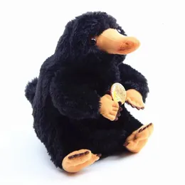 플러시 인형 18cm 환상적인 짐승과 그들을 찾을 수있는 곳 niffler doll 장난감 검은 오리 빌트 어린이 선물을위한 부드러운 박제 동물 231007