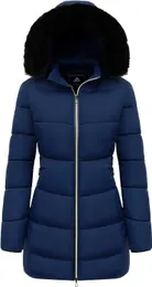 Inverno feminino à prova de vento quente para baixo casacos à prova dwaterproof água engrossar moda com capuz jaqueta puffer 5hg59