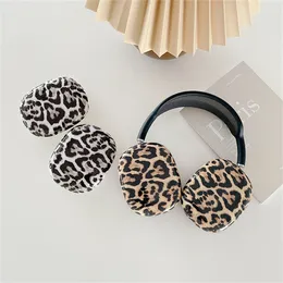 100 pair/lot DHL Free Fashion Soft TPU Leopard Shell Cases Water Proof Protective Case For Apple Airpods Max With Retail Box