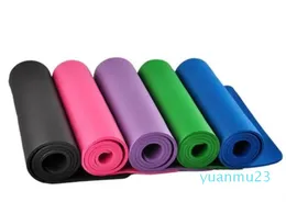 Tjock NBR Non Slip Yoga Mat Fitness Mat med exklusive paketpåse