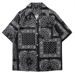 Camicie Casual da uomo MoneRffi Kimono Style Mens Shirt 2021 Janpanese Stampa Allentato Harajuku Donna Uomo Coppia Kimono Yukata Tops183G