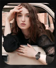 Orologio da donna orologi di alta qualità di lusso con batteria al quarzo di design Orologio da lavoro in pelle impermeabile da 30 mm
