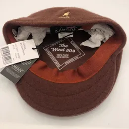 Hink hatt hatt för man polo hatt fit hatt boll kepsar kangol amerikansk stil känguru högkvalitativ äkta ull framåt hatt fransk målare höst och vinter basker män b2