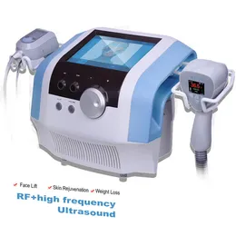 Portable 2 na 1 Exilie Ultra Focused RF Ultrasound Maszyna twarzy twarz Podnoszenie 360 ​​Ciało Konturowanie twarzy Podnośnik przeciwbrabilitu