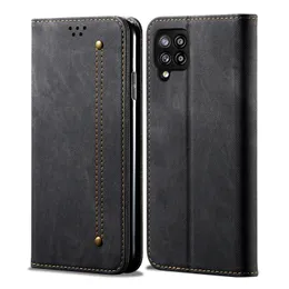 Jeans Cases For Samsung A55 A35 S24 A15 A05 A05s A25 A24 M15 M55 A14 S23 FE A23 Ultra Plus 4G 5G Wallet Leather Phone Case Capa