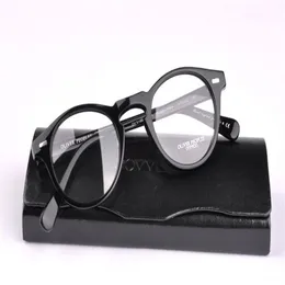 Najwyższej jakości marka Oliver People okrągłe czysty okulary Ramka Kobiety OV 5186 Oczy Gafas z oryginalną skrzynką OV5186296y
