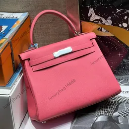 أكياس الكتف الكتف Ladys مصممين حقائب Crossbody حقائب اليد متوسطة 25 سم Togo مصمم جلدي حقيقي فاخر مصمم يدويًا مصنوعًا يدويًا أعلى حقائب محفظة محفظة