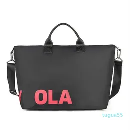 Büyük Kapasiteli Duffle Torbalar Unisex Seyahat Çantaları Naylon Crossbody Taşınabilir Tek Omuz Diagonal Alışveriş Çantası