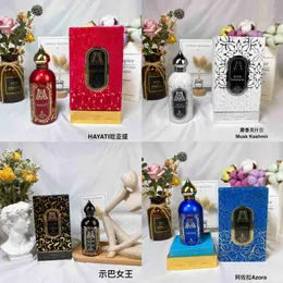 10 slags Attar Collection parfym 100 ml Azalea Hayati Azora Khaltat Night Rayhan Crystal Love the Queen of Sheba Fragrance 3.3oz EDP High Version Spray Fast Ship 123a