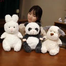 Pluszowe lalki Kawaii Zwierzęta Zabawne psie królik Panda Koala Bear Plushies Doll Anime Soft Kids Toys For Girls Boys Prezent urodzinowy 231007