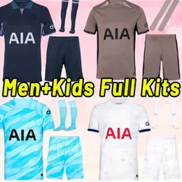 23 24 Kane Son Richarlison Soccer Jerseys Pedro Porro Kulusevski Hojbjerg 2023 Perisic Danjuma Romero Tottenham Shirt Bentancur Goalkeeper Men Kids Sets