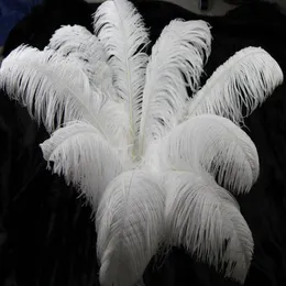 Hermosas plumas de avestruz de 30-35cm para manualidades, joyería artesanal, accesorios de decoración del banquete de boda, decoración de boda G1093212k