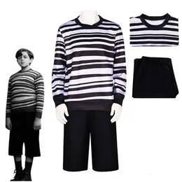 Mercoledì Addams Pugsley Addams Costume Cosplay Tv Mercoledì Fantasia Man Costume di Halloween per bambini Cosplay per adulti