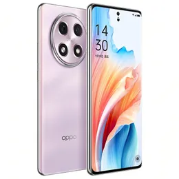 오리지널 OPPO A2 PRO 5G 휴대폰 스마트 12GB RAM 256GB ROM MTK Dimensity 7050 64MP OTG 6.7 "120Hz OLED 전체 곡선 디스플레이 지문 ID 방수 휴대폰