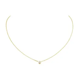 디자이너 쥬얼리 직경 레거지 펜던트 목걸이 다이아몬드 D 'Amour Love Necklace for Women Girls Collier Bijoux Femme Brand J346H