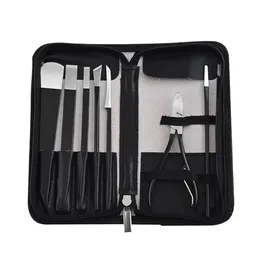 Callus Shavers 8PCS Ingrown Teenail Pedicure Set Sharper Multicantal Ergonomic Handle Plier Foot Repair Hard Steel