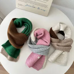 Novo cachecol de caxemira artificial masculino inverno quente pashmina xale luxo simples pescoço cachecóis ao ar livre à prova de vento presente de aniversário para homem