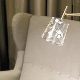 Lampka nocna Lampa odcienia lampy ścienne białe akcesoria biurka dekoracyjna mini osobowość