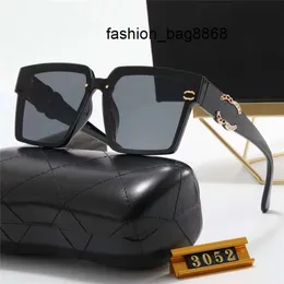 5A Solglasögon Designer för Women Men Cat Eye Model Eyewear Special UV 400 Protection Letters Big Leg Double Beam Frame Outdoor Design High Alloy Women Solglasögon 3052