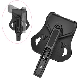 Tactical Pistol Holster Compact Gun Carrier For Double Stack G 9mm/SW40/357 Holsters Suitable For Both Left and Right Hands Airsoft Hunting Case