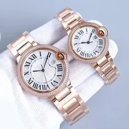 Nowy trend mody kwarcowy zegarek projektant Mężczyźni Lekki balon pasek zegarek Waterproof Watch 904L Stal nierdzewna Wysoka jakość automatycznego ruchu Sapphire Montre Luxe