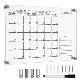 Whiteboards board kalender väggmeddelande bröllopsskylt radera torr kylskåp planerare anteckning memo erraserbar akryl bröllopskrita 231009