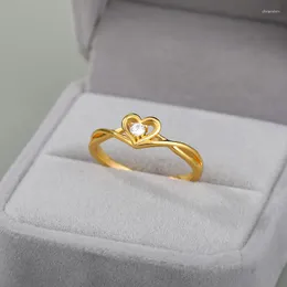Pierścienie klastra pierścień dla kobiet ślub Miłość mikro cyrkon prosta elegancka dziewczyna urok biżuterii estetyczna hurtowa coupe kpop kpop