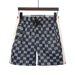 Luxo 5a verão nadar mens shorts designers calças shorts streetwears roupas de secagem rápida swimwear impressão placa praia homem s curto