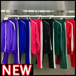 22SS Yeni Erkek Kadın Palmes Trailtsits Sweatshirts Erkekler Erkekler Ter Takımları Katlar Man Tasarımcılar Ceketler Hoodies Pants Melekler Swe310i