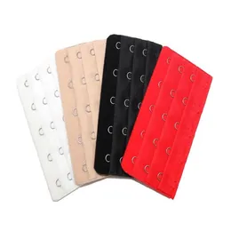 60pcs panie przydatny stanik przedłużający pasek 5 haczyków 3 rzędny kobiety Intymaty pasek stanika Extender BH Bandjes332f