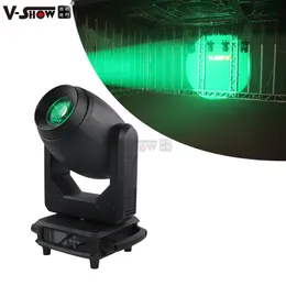 V-Show Luce a testa mobile 200W Zoom Beam Spot Wash 3in1 Goku Luce a LED con morsetto pieghevole per spettacoli di illuminazione scenica per feste in discoteca