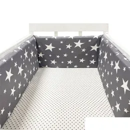 Bed Rails 20030Cm Baby Crib Fence Cotton Protection Railing Thicken Bumper Onepiece Around Protector Room Decor 220909 Drop Delivery Otgjn