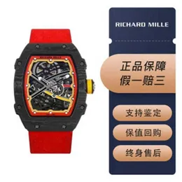 ساعات المعصم الفاخرة السويسرية Richardmill الساعات الميكانيكية التلقائية للرجال RM67-02 Edition German Limited Men Fashion Watch Watch Wn-29U0