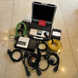 جديد WiFi SD Connect C5 Multiplexer و ICOM WiFi لـ BMW التالي مع أداة تشخيص الكمبيوتر المحمول SSD SSD للسيارة/الشاحنات جاهزة للاستخدام