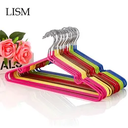 Askılar Rafları 10-30 PCS Slip Olmayan Yetişkin Kat Asma Giysileri Organizatör Gömlek Kurutucu Raf Dolap Tasarruf Metal Malzemesi Dayanıklı ve Sturdy 231007